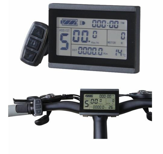 Ebike 36V/48V 500W/750W 25A Controller+LCD+Throttle+Brakes+PAS+Speed Sensor kit
