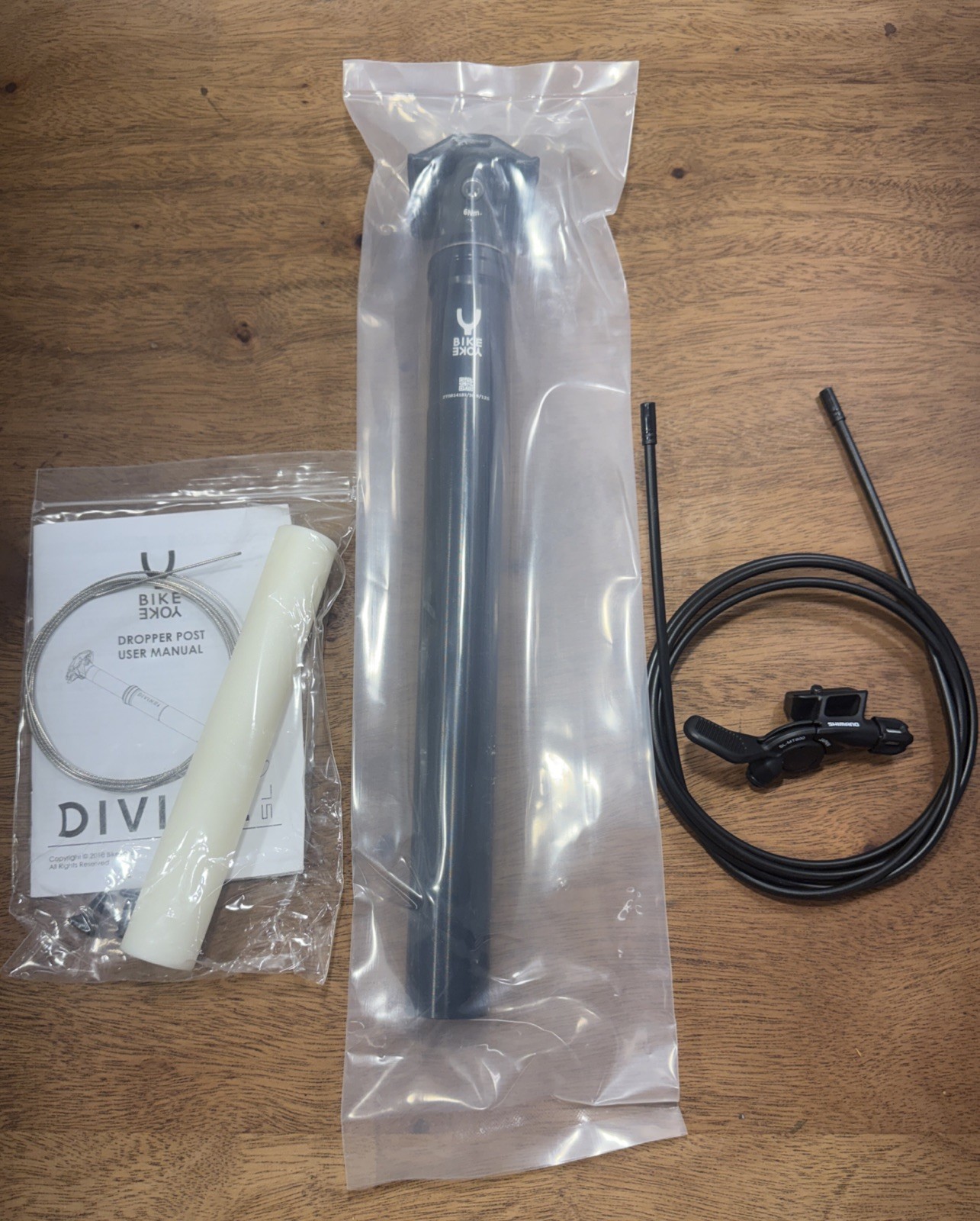Bike Yoke Divine SL 125mm Dropper Seatpost Post w/ SL-MT800 Remote 30.9mm 400mm