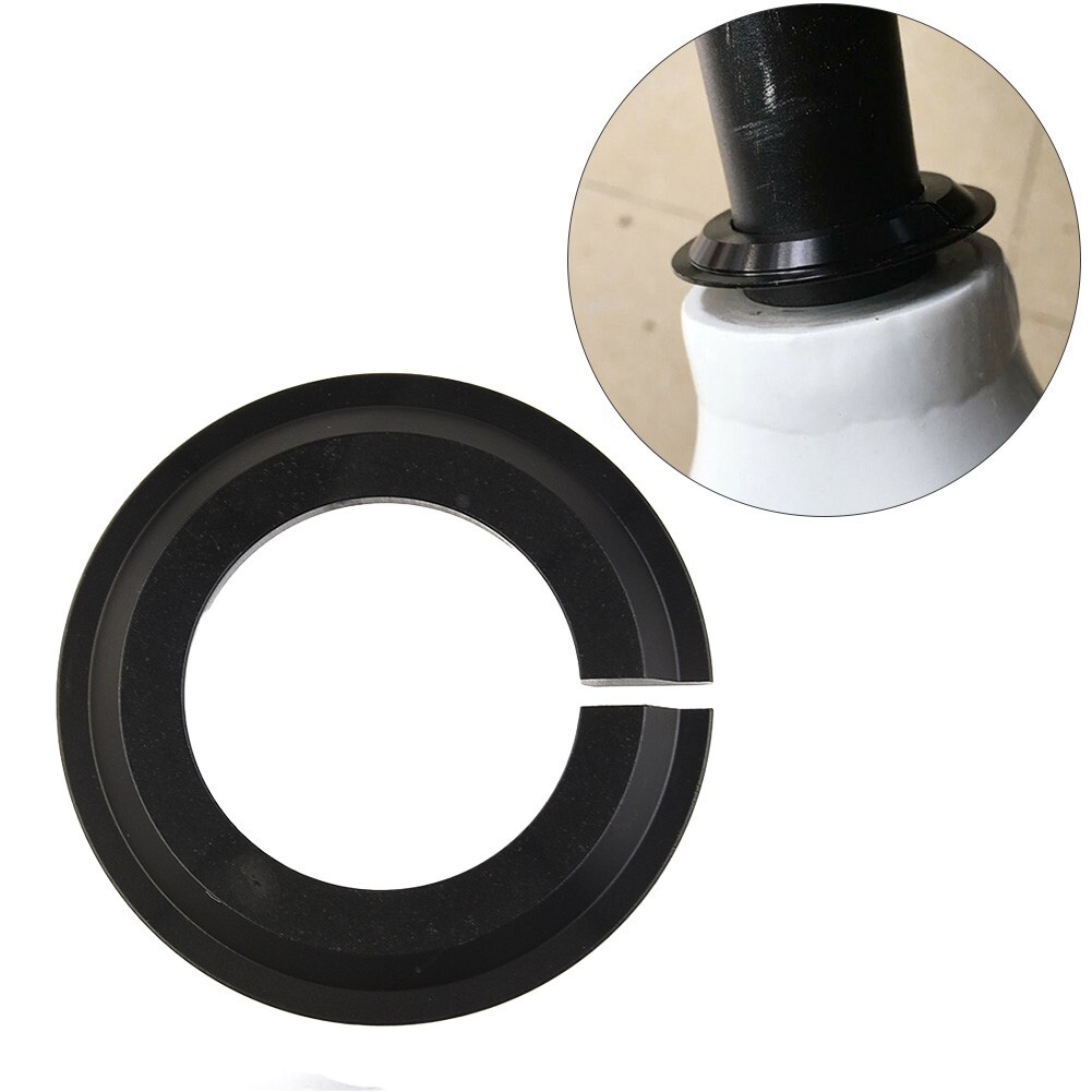 Tapered Steerer Tube Conversion 1 1/8in to 1 1/2in Crown Race Ring Fork Adapter