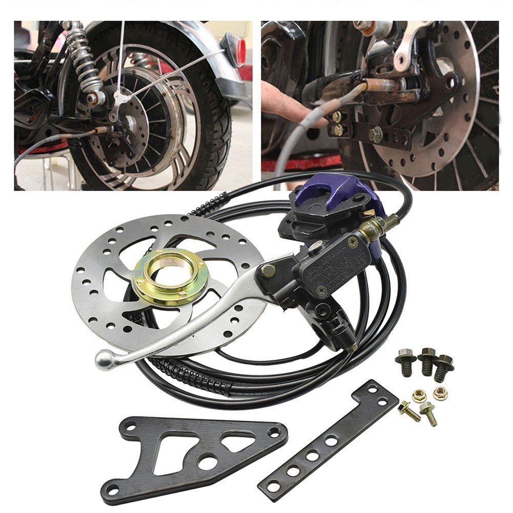 Modern and Stylish Rear Disc Brake Set for Electric Vehicle Modification