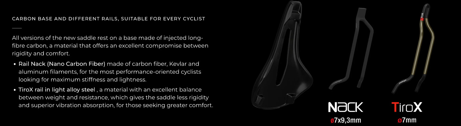 Prologo Nago R4 Carbon Saddle PAS Performance Comfort 137mm Black Road Bike