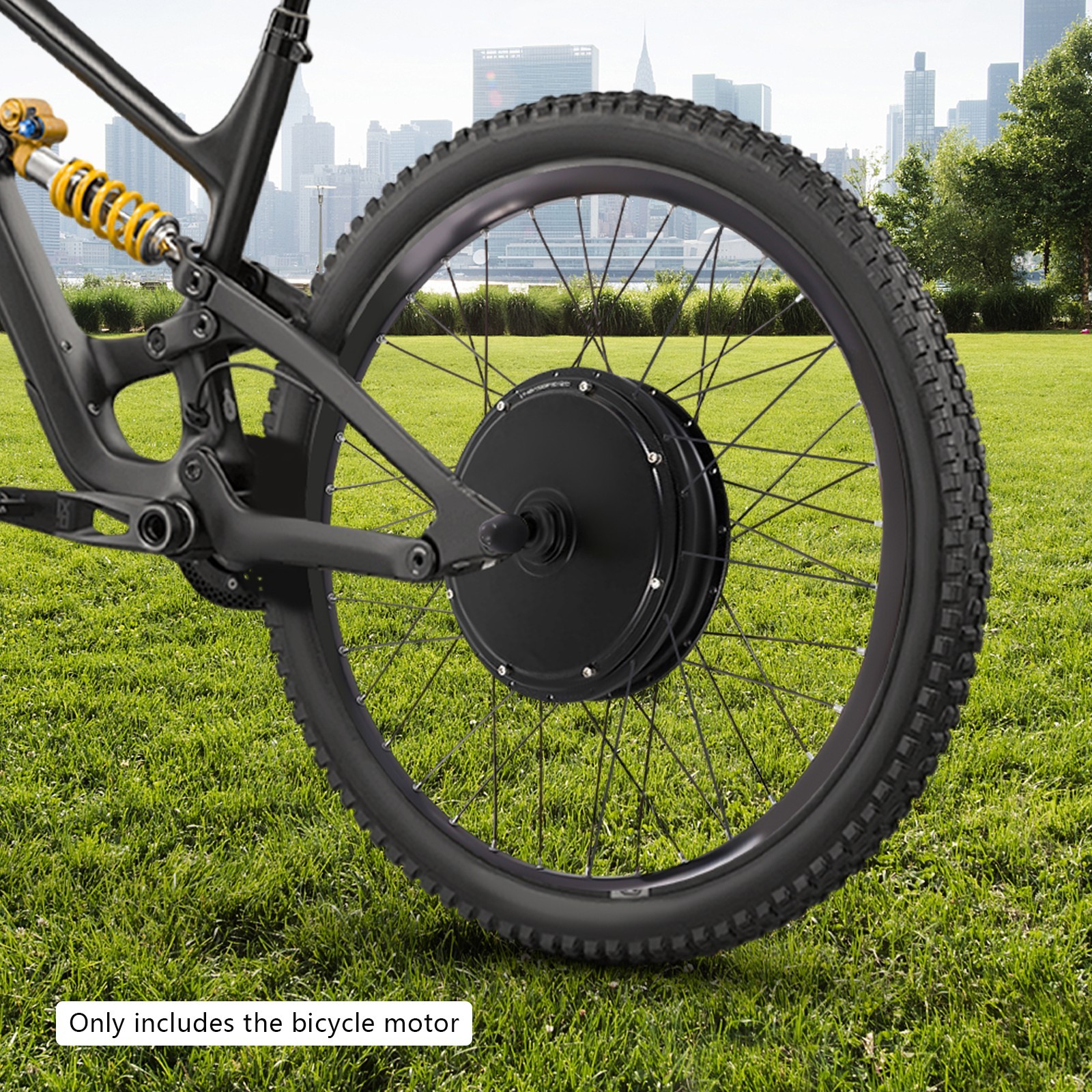1500W E-Bike Conversion Kit 48V Fat Ebike Hub Motor Hub Rear Wheel Motor 55N.m~