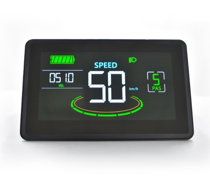 MCEZDY EBIKE DISPLAY, UART NO. 2 PROTOCOL, 24V-60V COLORFUL CYCLING COMPUTER WIT
