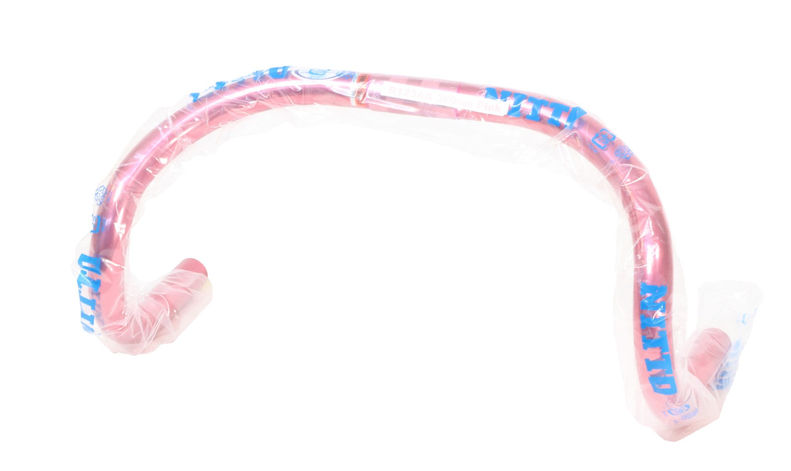 Nitto B123AA Track Drop Handlebar Pink 25.4mm Clamp x 38cm Width NOS NEW
