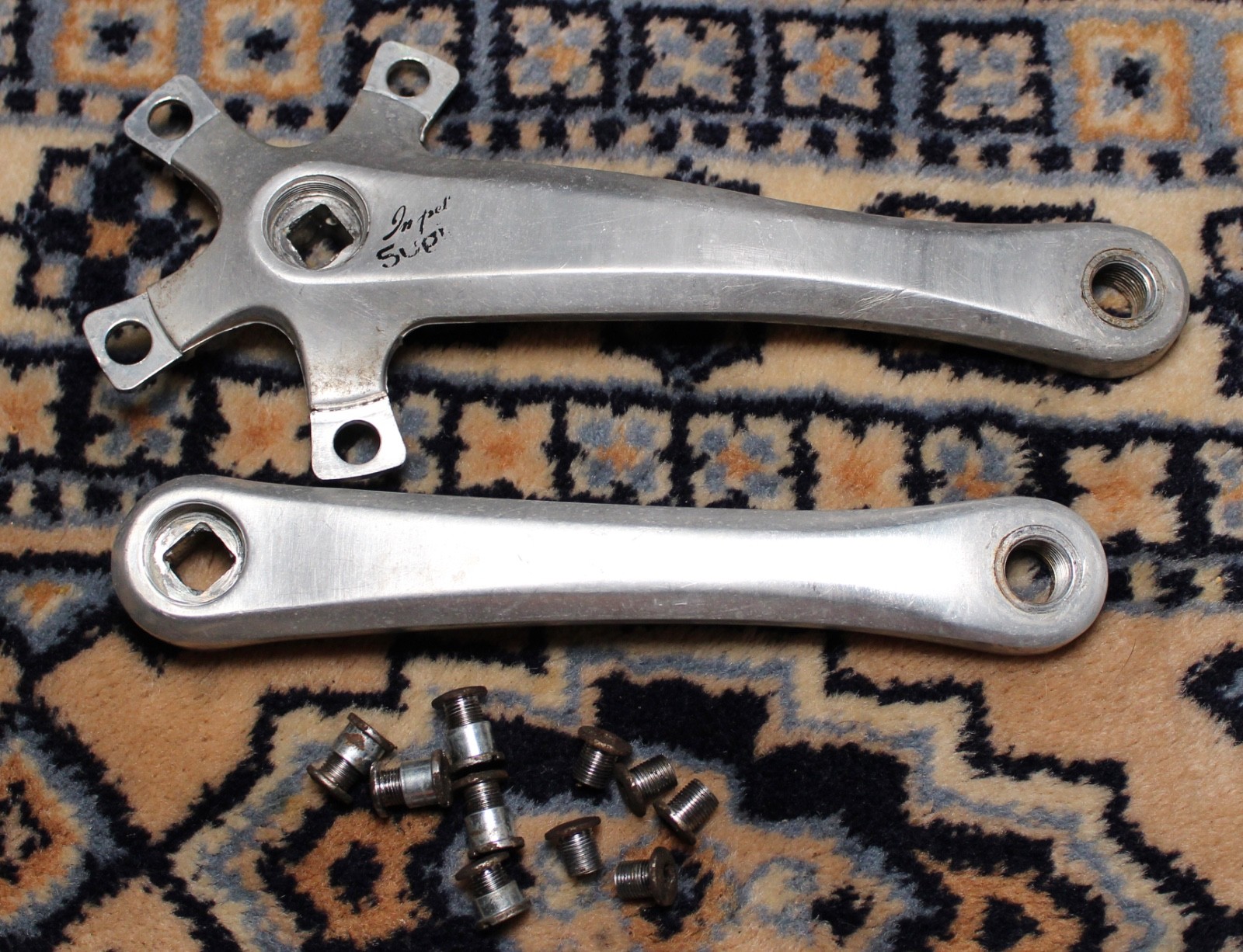 Sugino Impel Crankset – 175mm – 94/58 BCD – Square Taper – Double/Triple