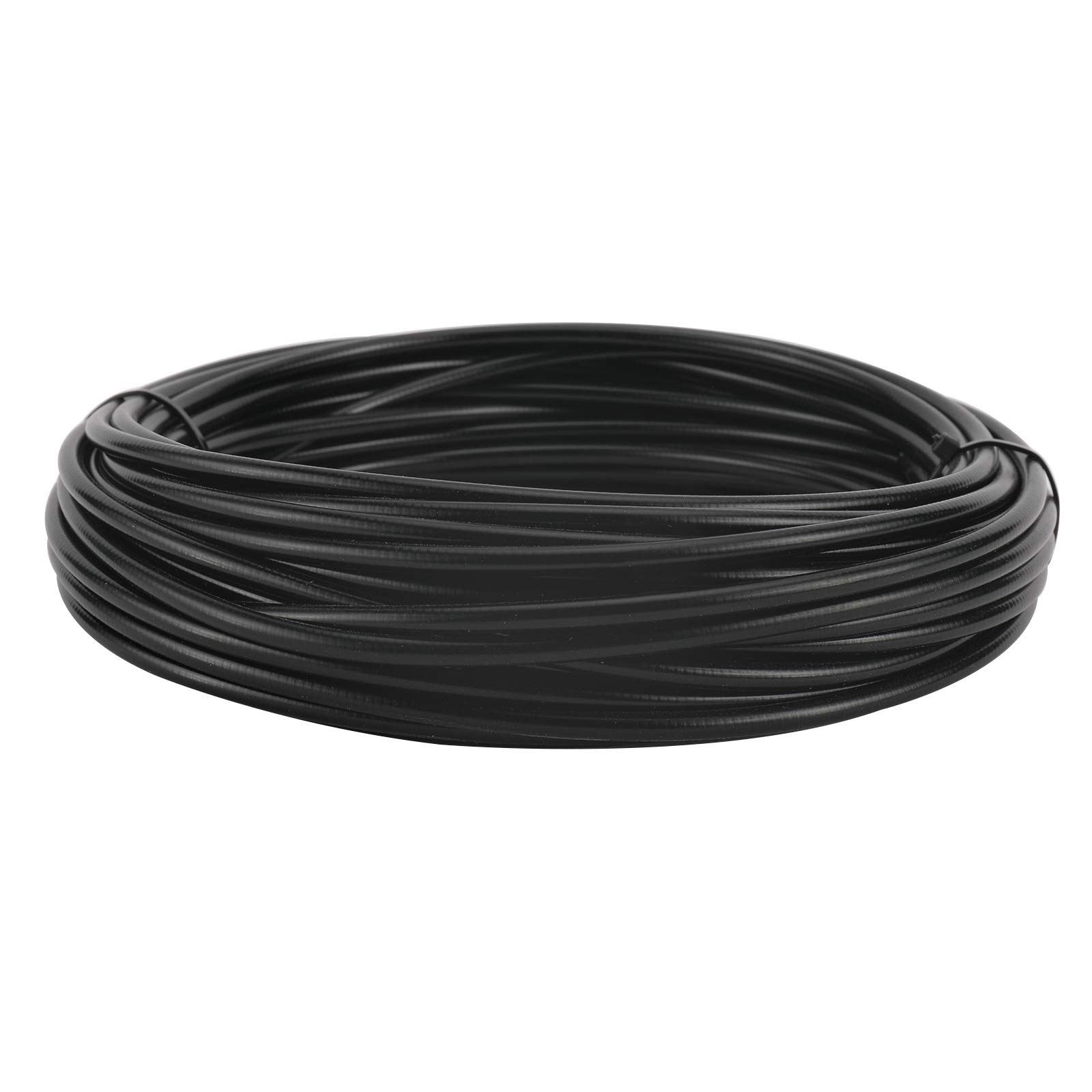 5mm X 50ft Bicycle/Bike Lined Brake Cable Housing Black