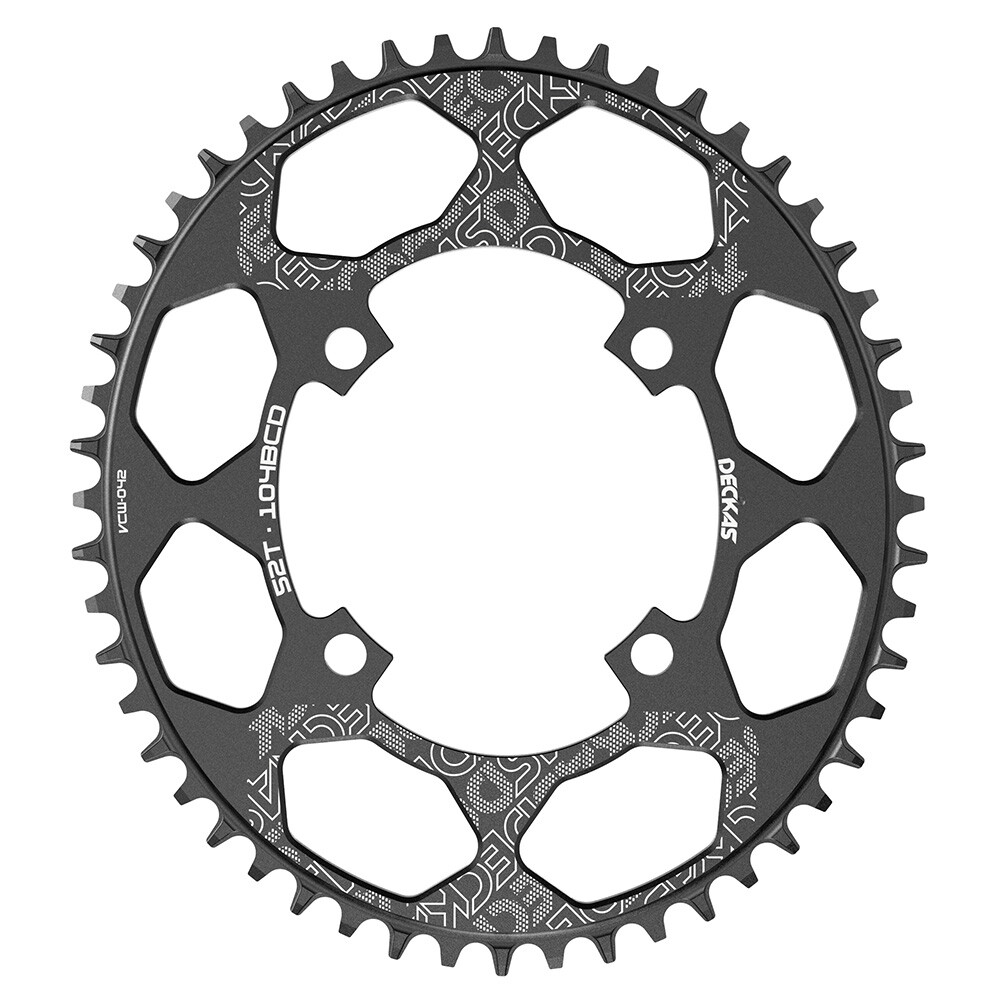 DECKAS 104BCD MTB Round Oval Narrow Wide Chainring 30 32 38 46 48 52T Chainwheel