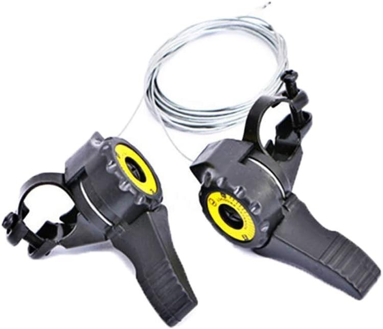 Speed Bike Shifters 15/18/21 Speed Thumb Gear Levers Handlebar
