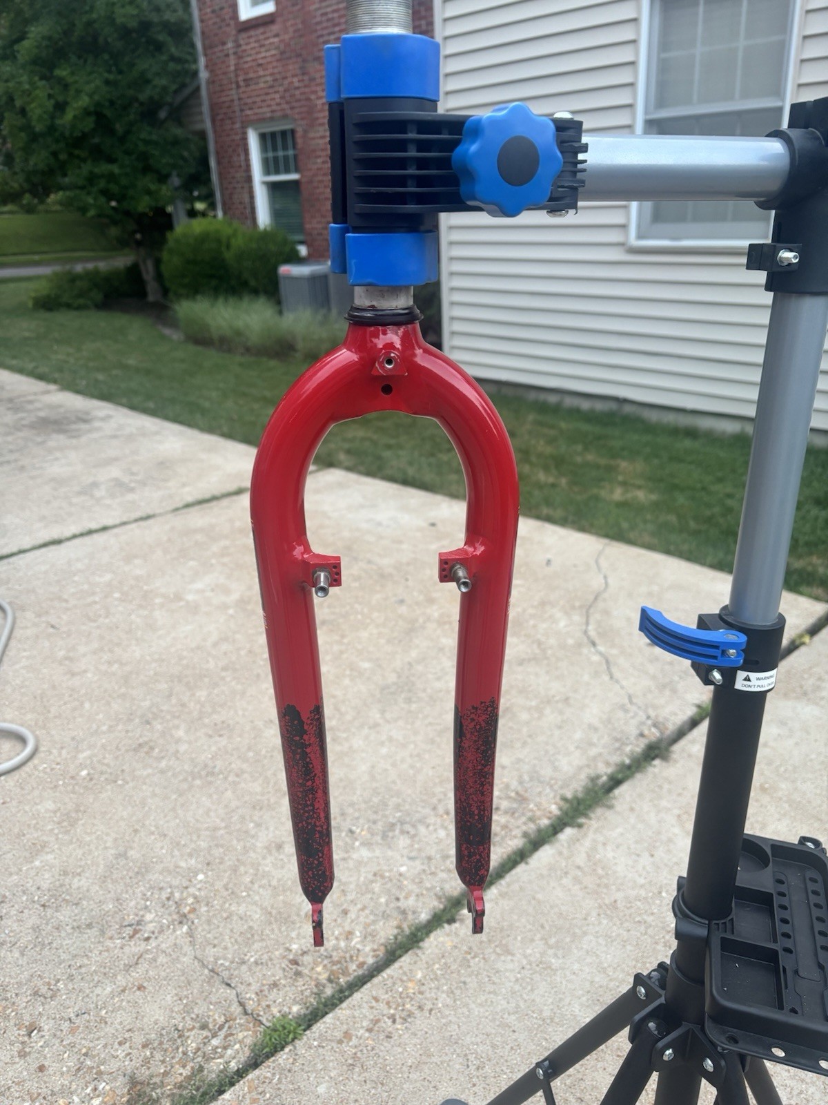 Cannondale Pepperoni 1 1/4 Threaded Steerer Aluminum Fork – Red