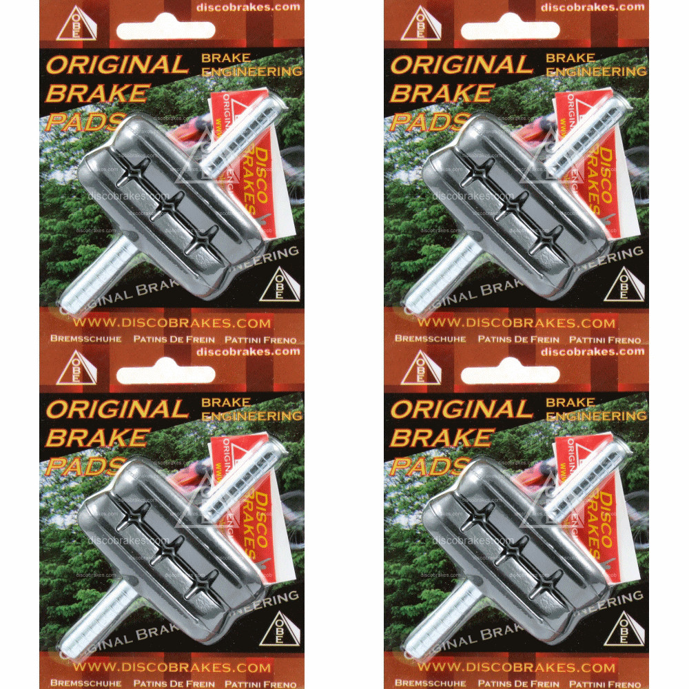 4 Pairs of 55mm Cantilever Brake Pads for Shimano Deore Acera Altus,Nexave,Canti