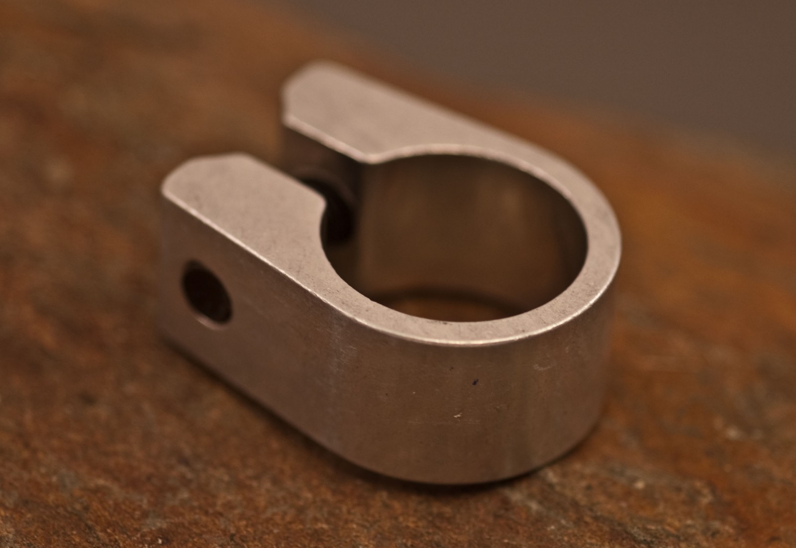 Vintage BMX REDLINE 28.6 mm Seatpost Clamp Collar, Silver (RL340, RL440)