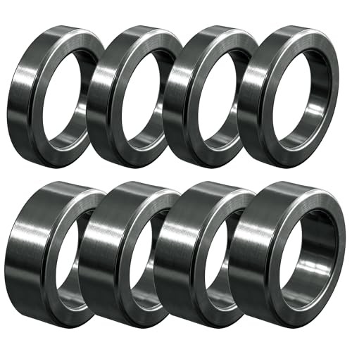 Wheel Hub Spacers – 3/4″ Axle Spacer Kit, Combo Pack with 4 x Metal 3/4″ Bore