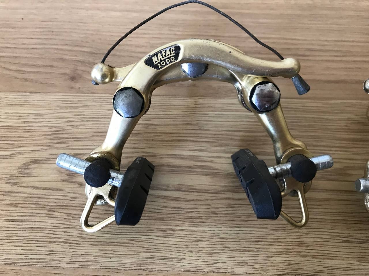 caliper center pull brakes Mafac 2000 Gold Edition