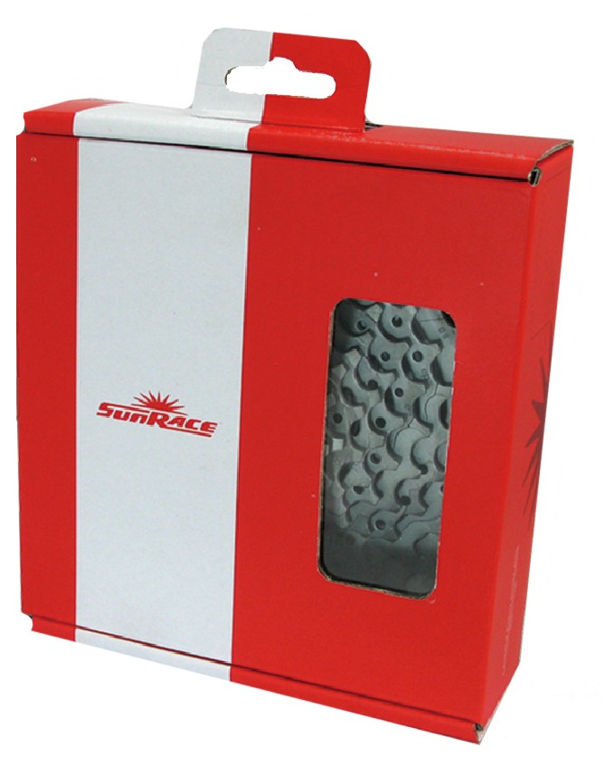 SunRace 10-compartment box (11-36 inches). Silver