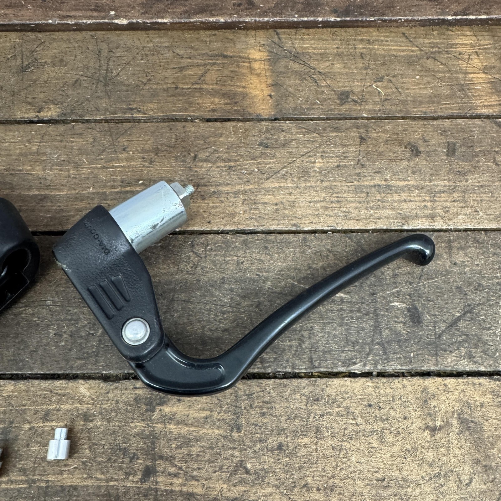 Vintage Dia-Compe Bar-End Brake Levers Pair Black 4-Finger Drop Bar Road Bike