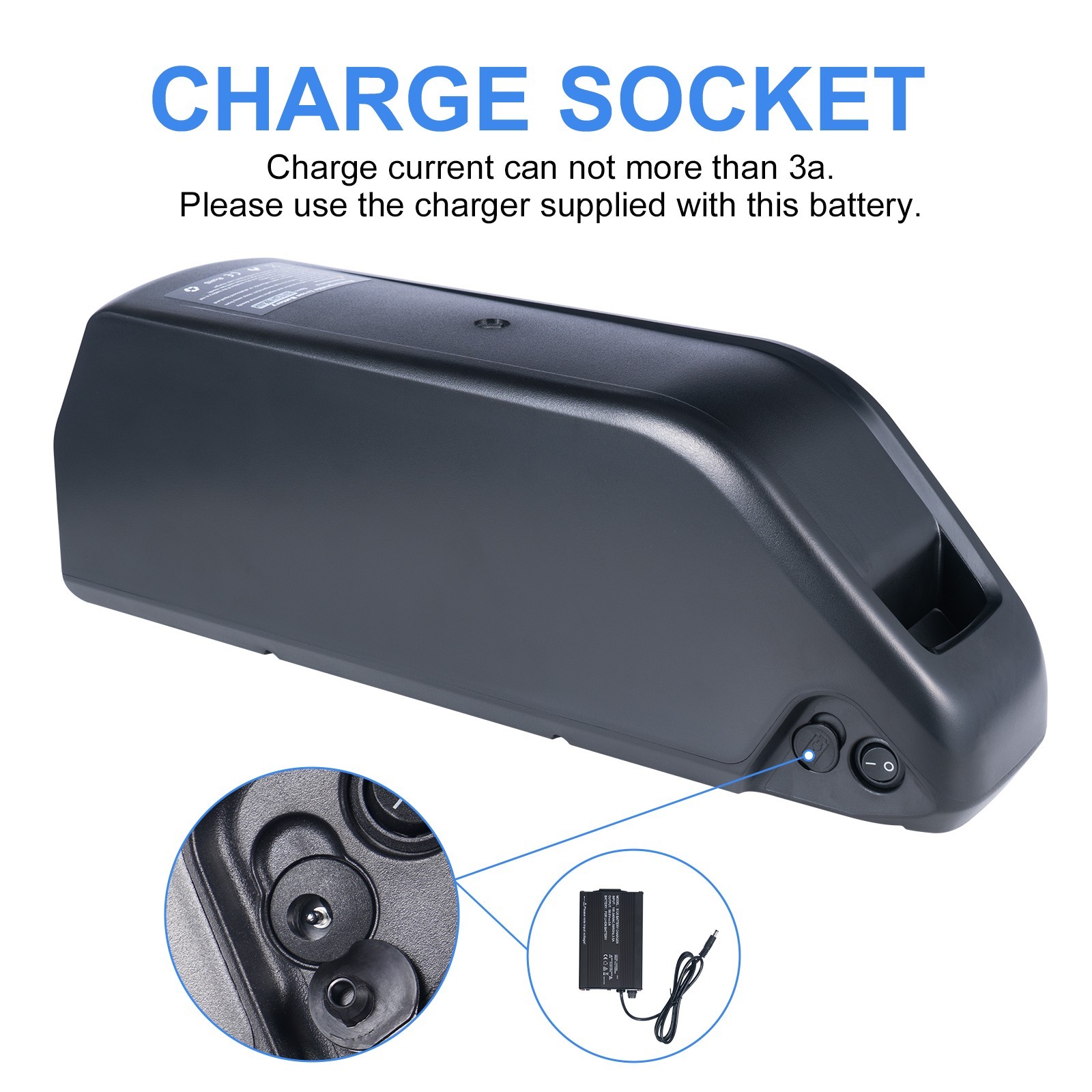 New 48V 25Ah LG Cells Ebike Battery Li-ion Pack for 5w-2000W Electric Bike Motor