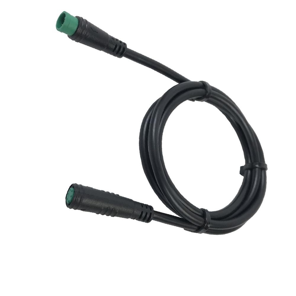 90CM E-bike KT/Bafang Display Waterproof Extension Cable Male To Female 5Pin SDE