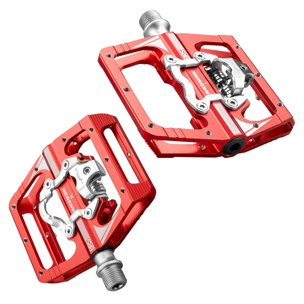 M215 Pedals For Bicycle Footrest Mtb Mixed Pedals Clip Mountain Bike Foot