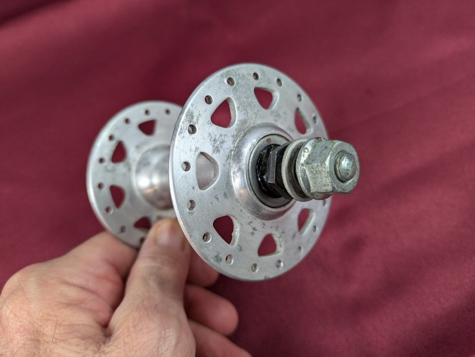 Schwinn Approved Front Hub 36h Wide Flange OLD Spacing 100mm 1979