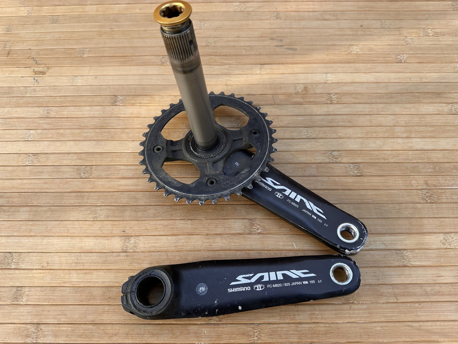 Shimano Saint 165mm 83mm Crankset Downhill Freeride