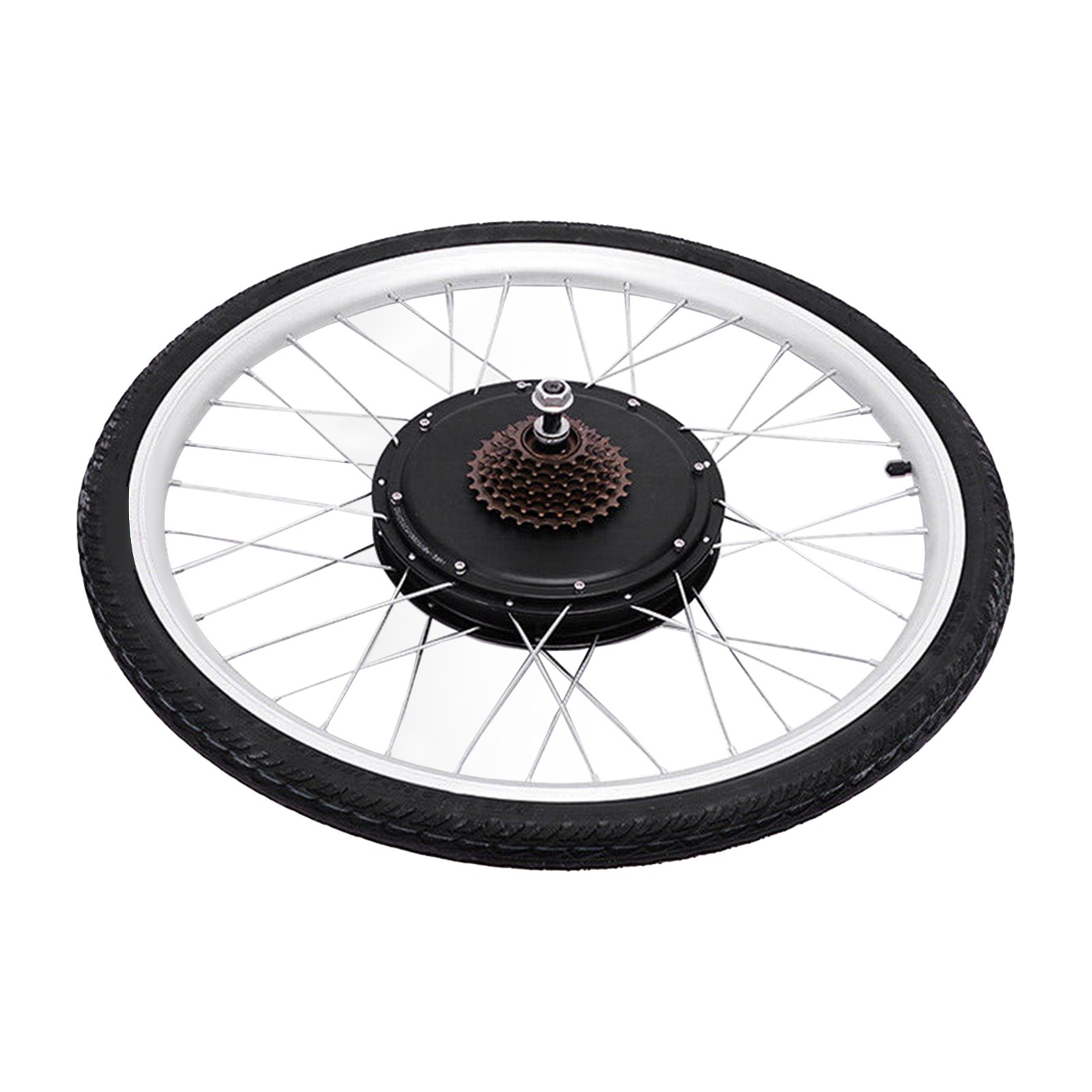 26″ 48V Electric Bicycle Rear Wheel Ebike Hub Motor Conversion Kit 1000W