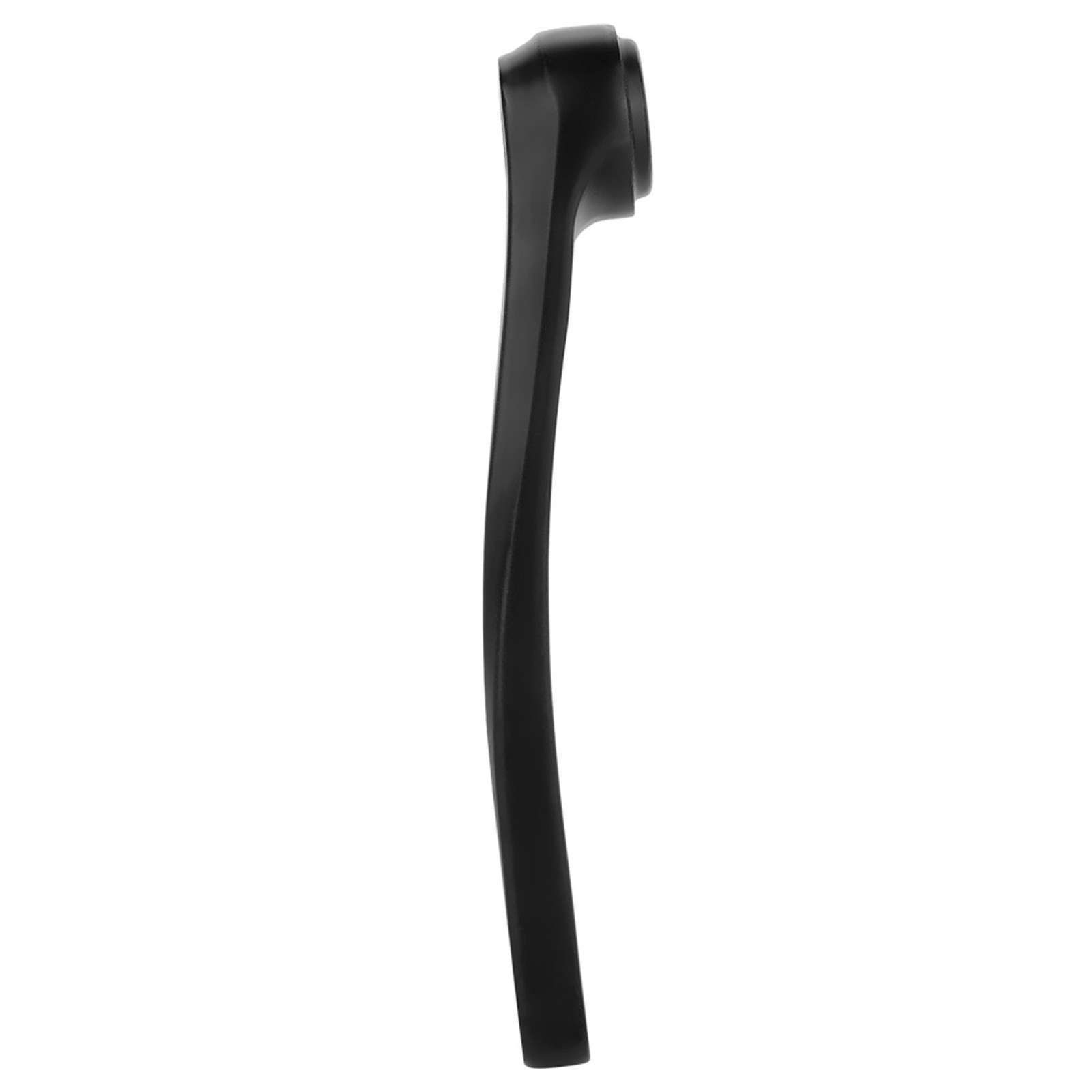 170mm Bike Aluminum Alloy Left Single Chain Crank Arm Replacement (Black Rhombic