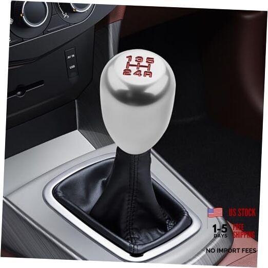 Car Gear Shift Knobs, Shifter Knobs, Aluminum Alloy Car Stick Shift Knob Silver