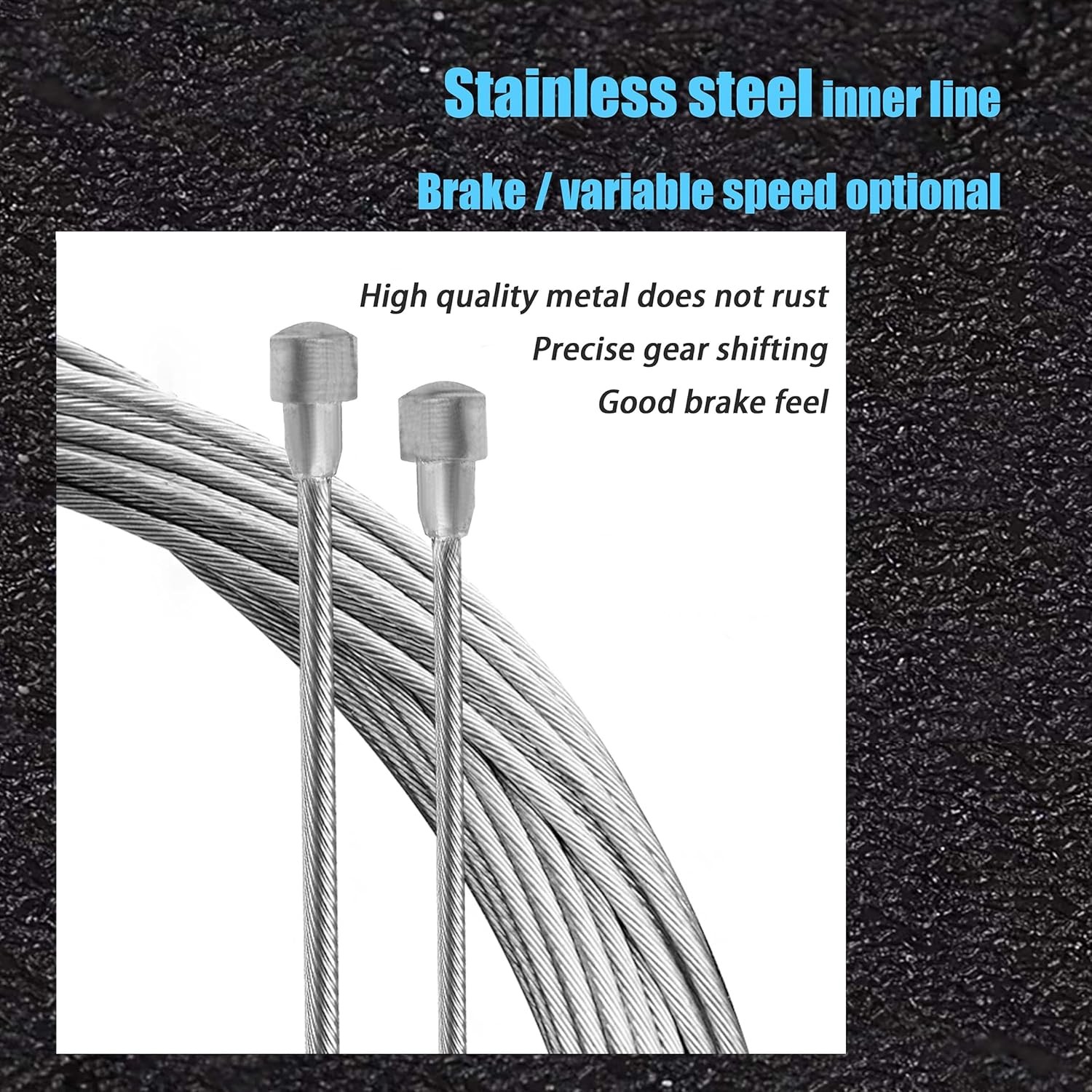 Universal Motorcycle Throttle Clutch Brake Cable Repair Kit, Road Bike Brake…