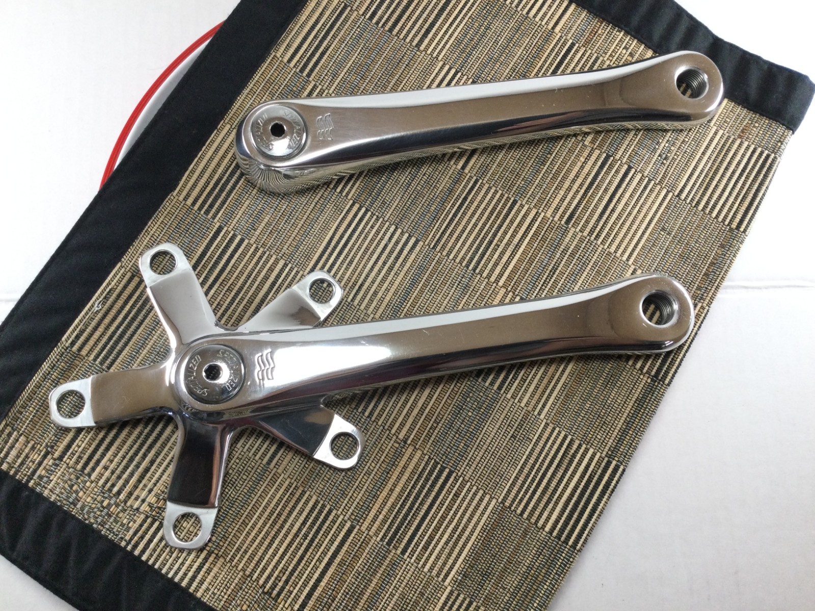 SPECIALIZED FLAG TRIPLE 74-110BCD 175mm CRANK ARMS SET grafton topline cooks …
