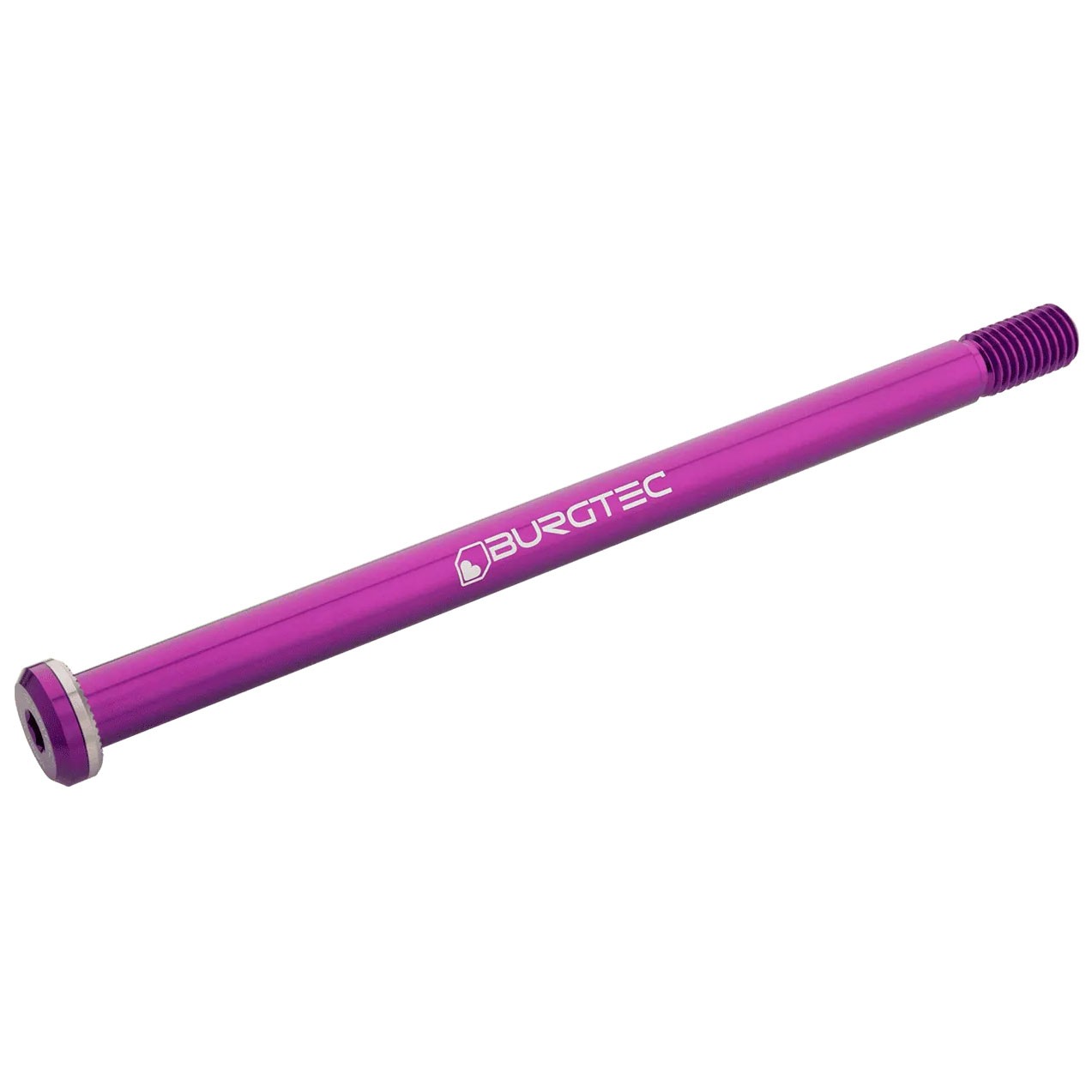 Burgtec 188mm x 12mm 1.00mm Pitch Rear Axle, Purple Rain