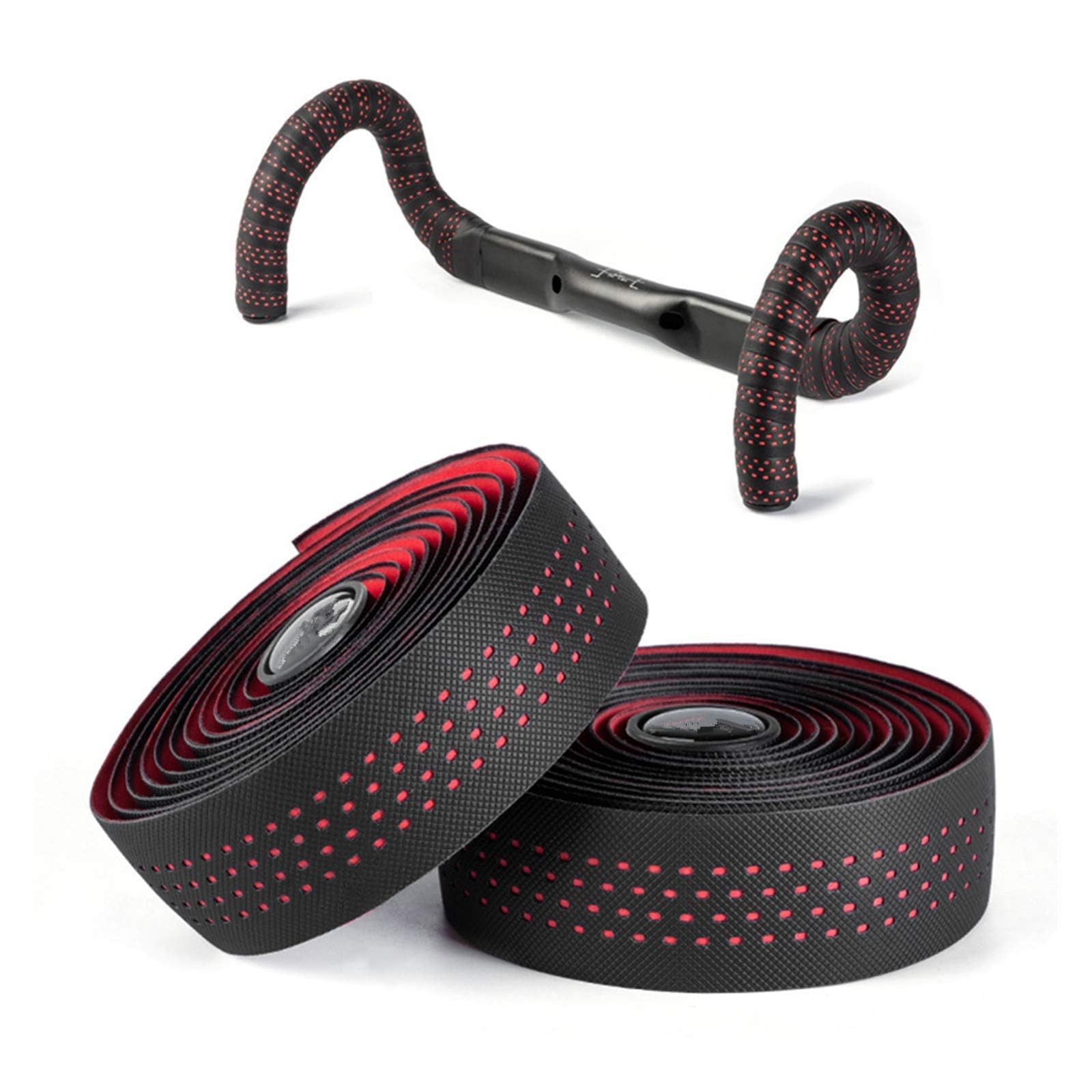 Road Bike Handlebar Tapes Made of EVA+PU, Professional Road Bicycle Bar Tape,…
