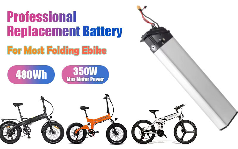 48V 10Ah Folding E-Bike Battery for ANCHEER TotGuard Pioneer Electric Bike UL