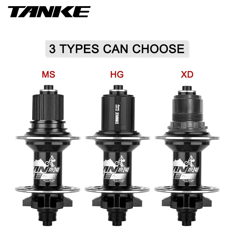 Mountain Bike Quick Release Hub 36H 6 Claw 108 Clicks Sealed Bearing Disc Brake
