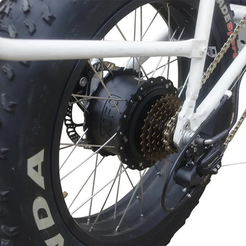 20 24 26er Snow E-bike Fat Tire Brushless Gear Rear Hub Motor Wheel 48V 1000W
