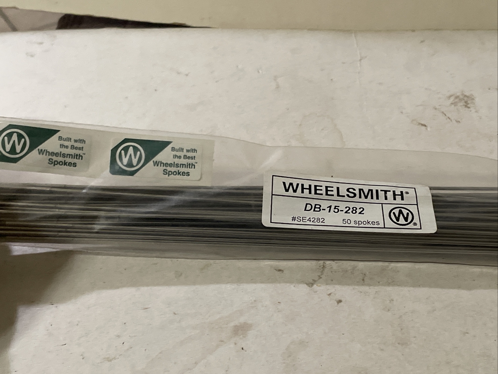Wheelsmith DB 15-282mm Silver spokes Pack Of 50