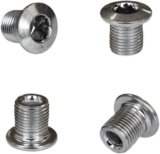 5 pcs for Each Single/Double/Triple Chainring Bolts Screws Disc Crankset Nuts Ch