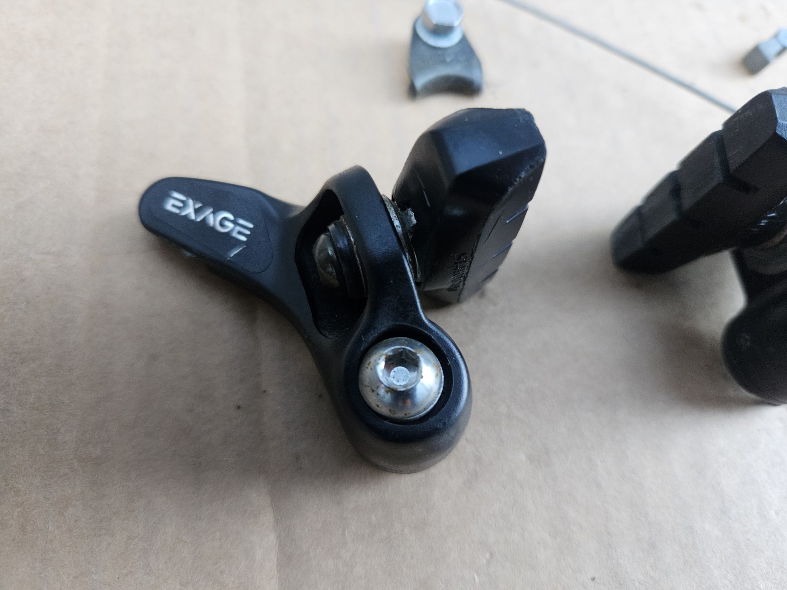 Shimano Exage Cantilever Brakes Front + Rear Set BR-M351 Black Japan low miles