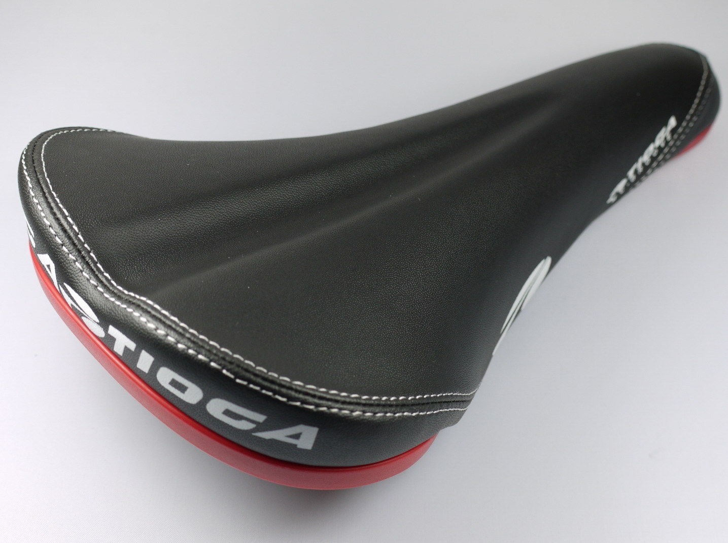 NEW TIOGA MC GROOVE SEAT SADDLE MTB OFFROAD FREERIDE 266MM 136MM BLACK RED
