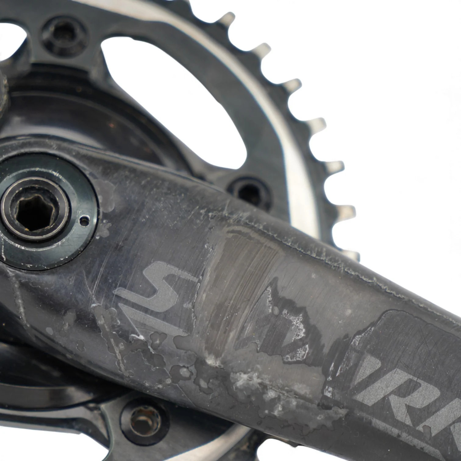 Specialized S-Works Quarq D-Zero Power Meter Crankset 170mm 40T Size FACT Carbon