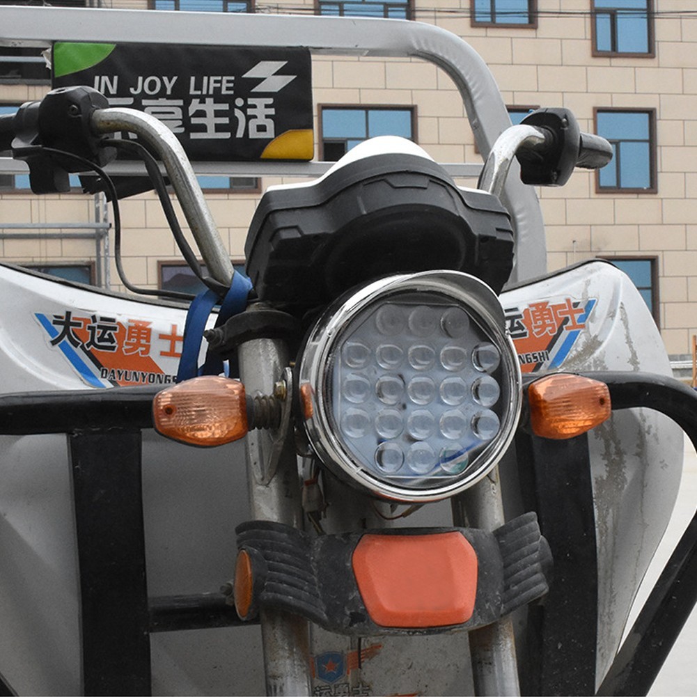 Modern and Sleek Design 12v80V 81216 Beads Tricycle Motorcycle LED Headlight