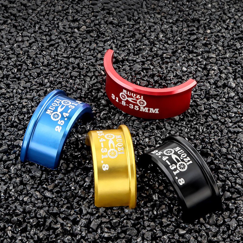 Bike Handlebar Stem Conversion Shim Bike Accessories 25.4mm-31.8mm 31.8mm-35mm