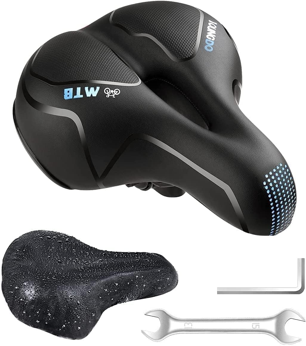 Comfortable Gel Bike Seat for Mountain & Road Bikes