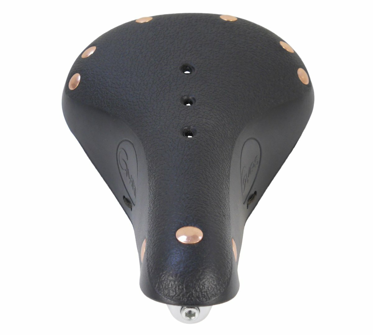 Gyes Black Genuine Leather Saddle GS15U