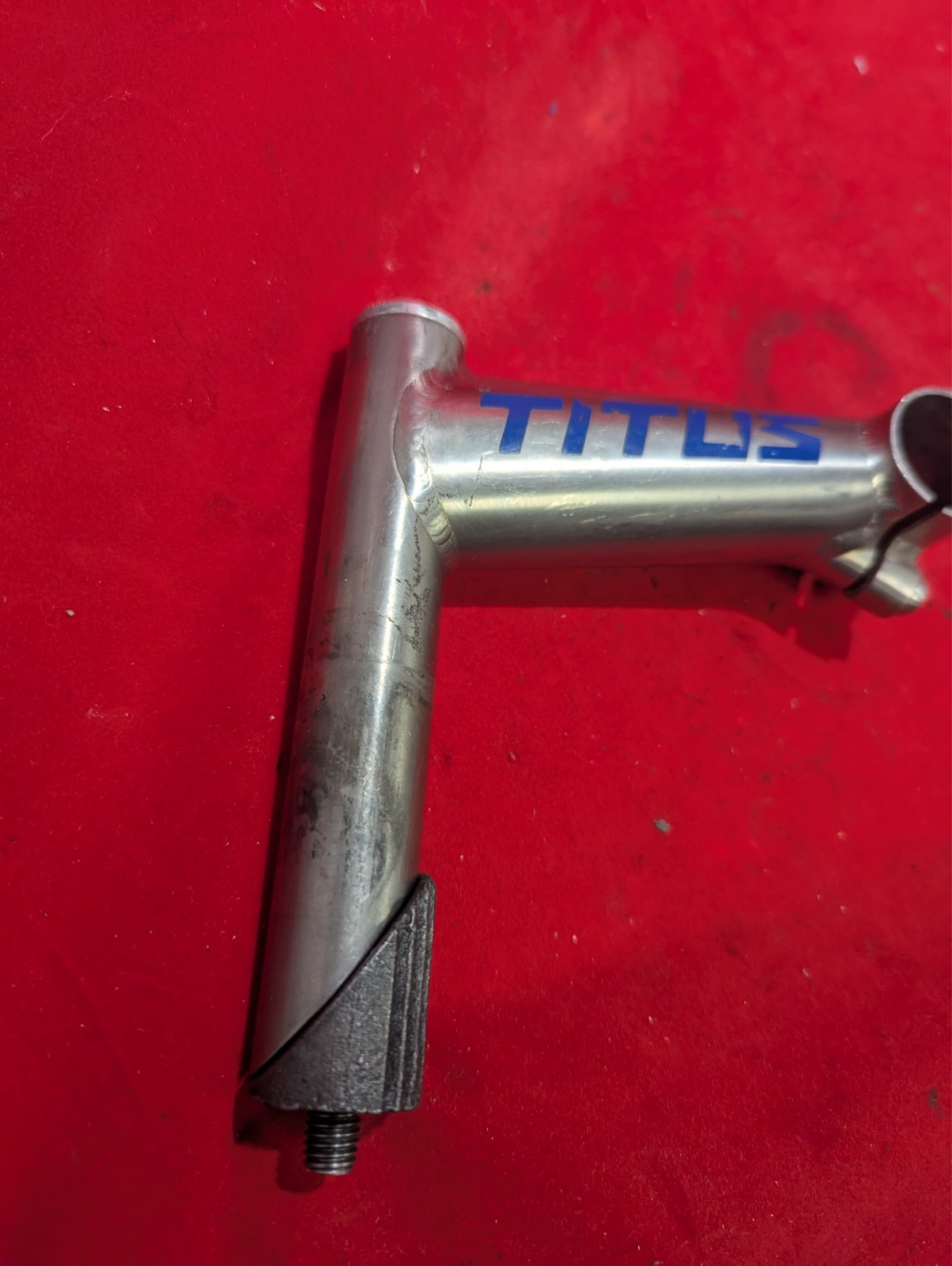 Vintage Titanium Mountain Bike MTB Stem 120mm 1 1/8 Quill 25.4mm