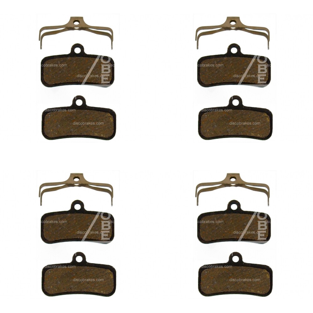 4 Pairs (8 Pads) DiscoBrakes Tektro 4 Piston Disc Brake Pads, made with Kevlar