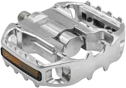 MKS FD-7 WIDE Folding Bicycle Pedals Silver Wide Platform Made in Japan