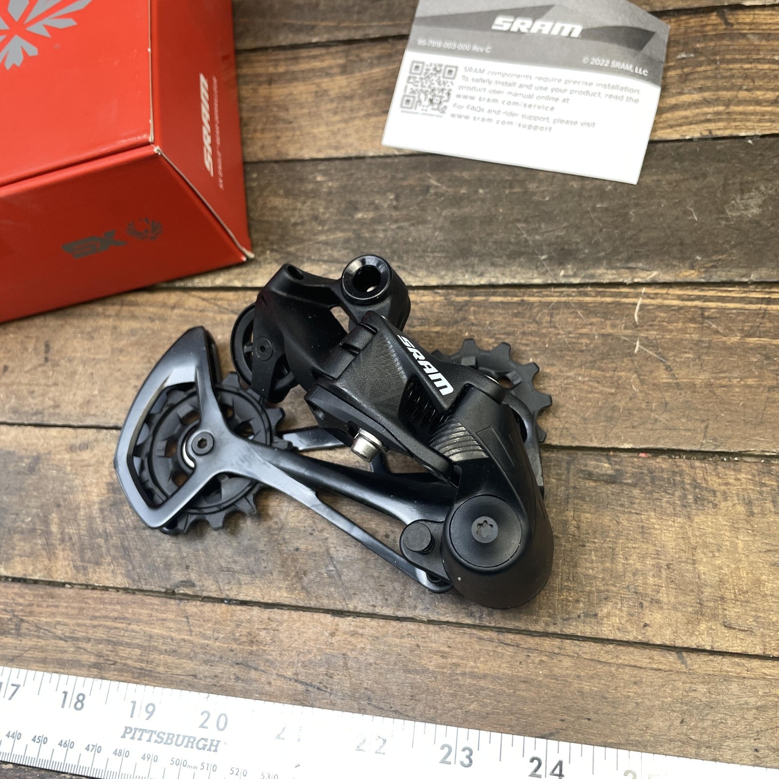 SRAM SX Eagle Rear Derailleur 12 Speed Long Cage MTB Bike Black New 12s Hanger