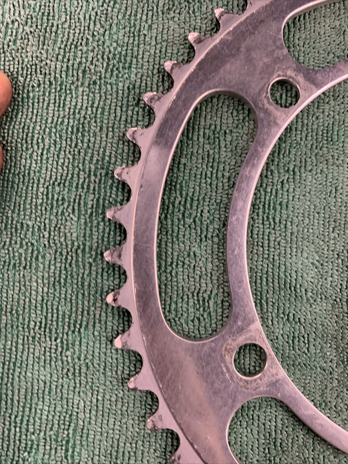 CAMPAGNOLO RECORD CHAIN RING 52 TEETH 144 BCD 6, 7 OR 8 SPEED