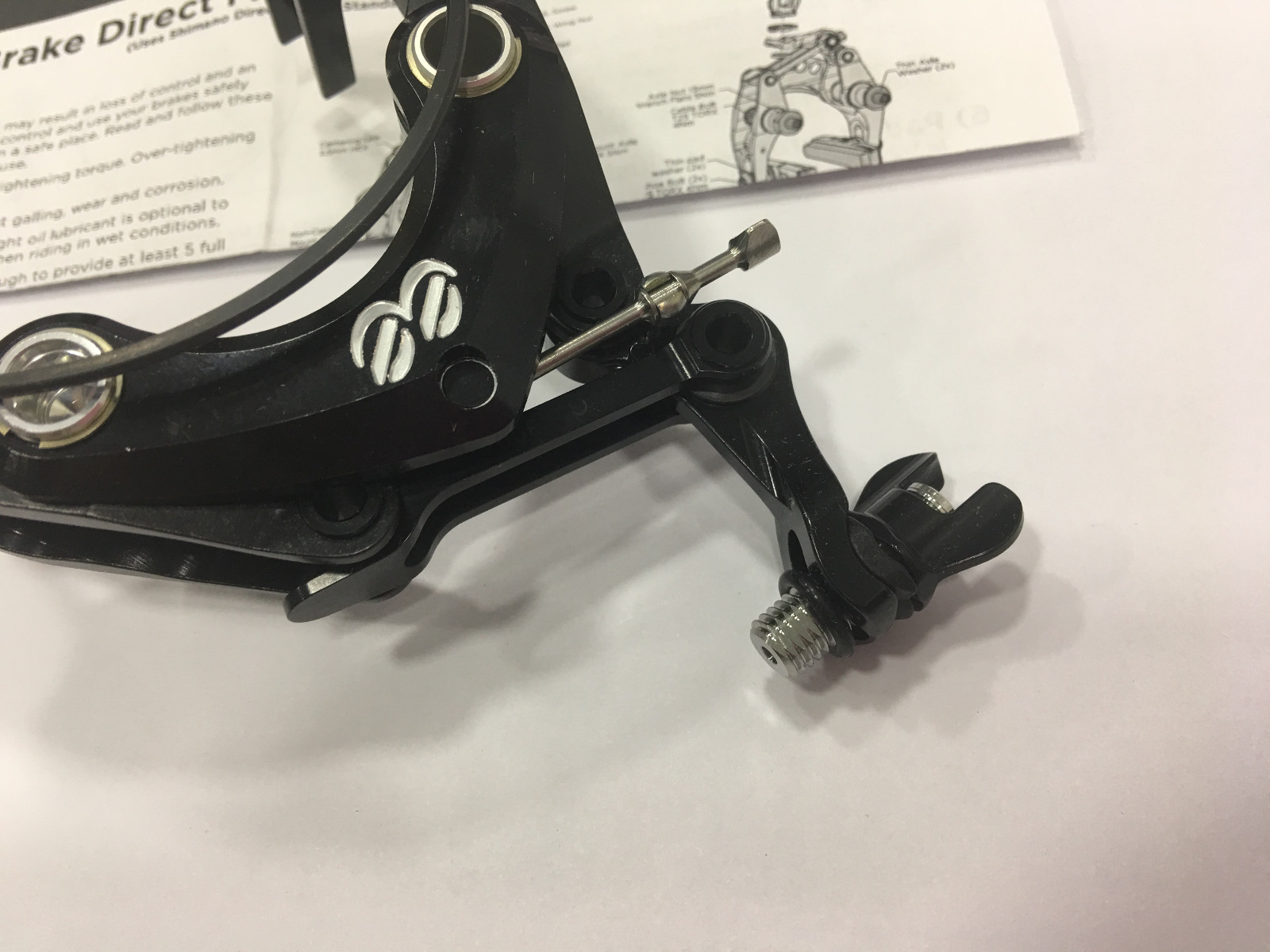 Cane Creek eeBrake G4 Single Direct Mount Fork / Seatstay (Black) #BEE0176