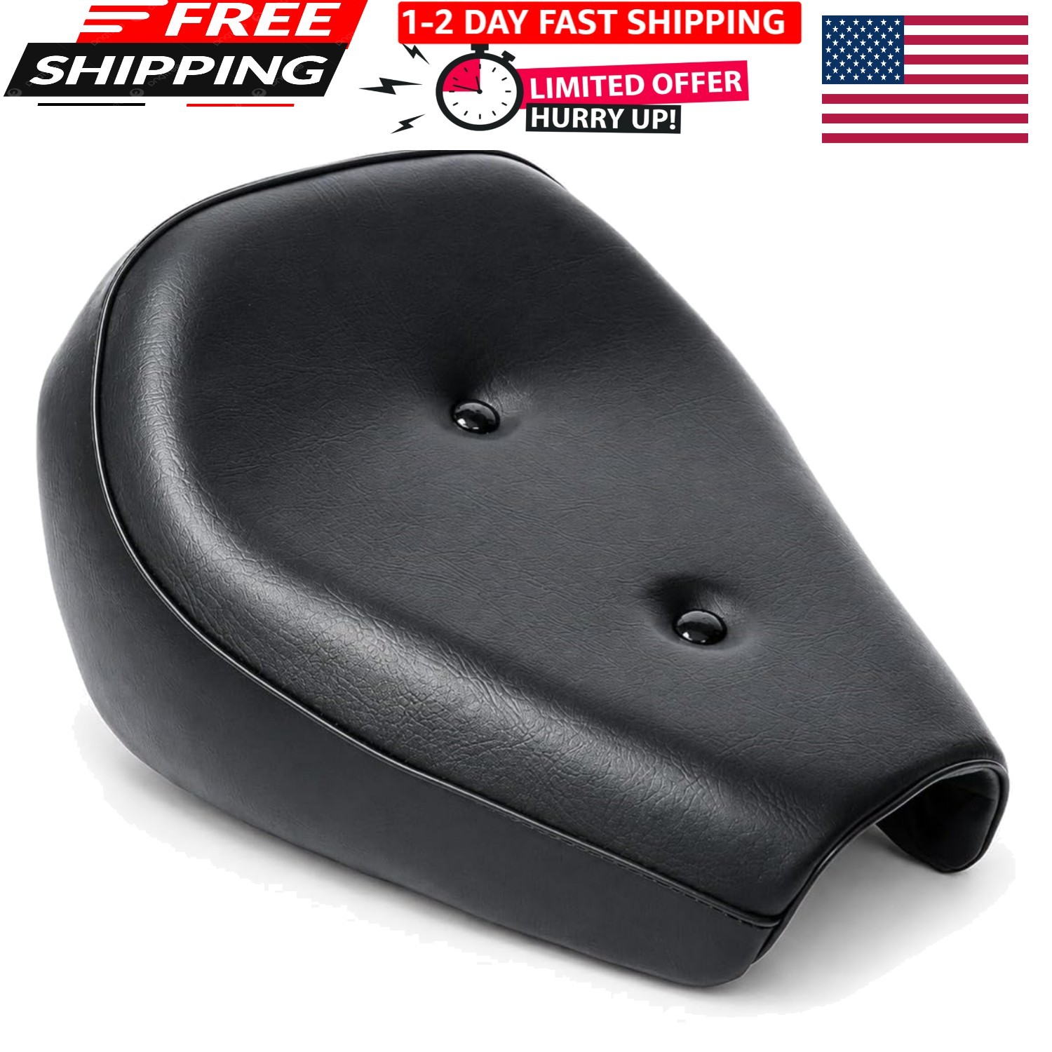 Durable 15 Inches Black Seat for Baja Warrior WR65 & Mini Bikes – Ride Smoothly